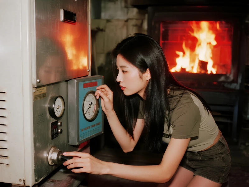 沼氣鍋爐現場圖