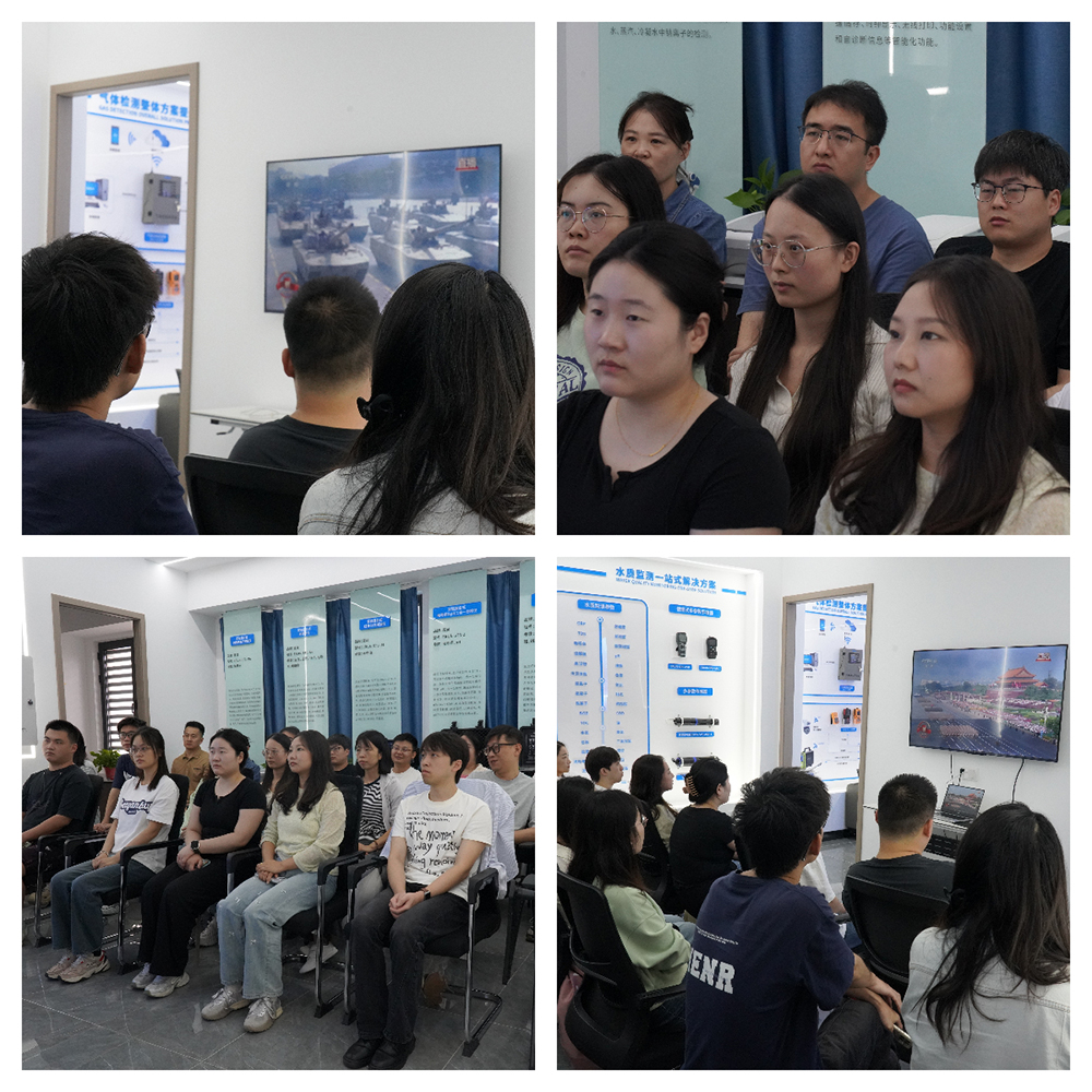 贏潤集團全員觀看抗戰勝利80周年閱兵：銘記歷史，科技報國